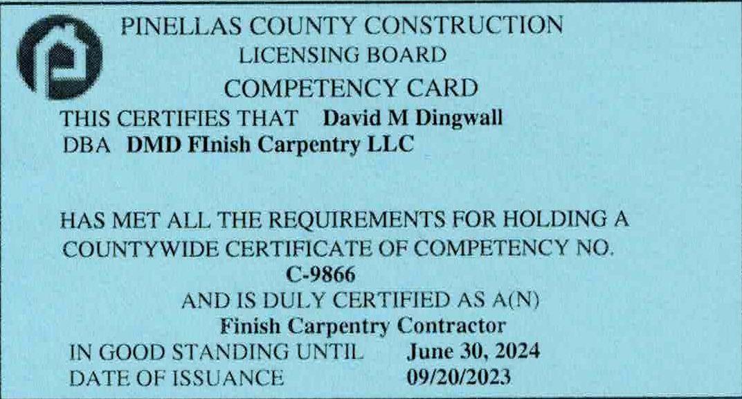 PCCLB-License Card